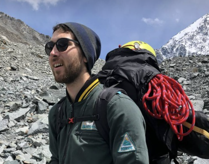 Mikhail in mountains